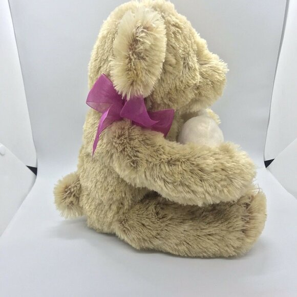 Dan Dee Collector's Choice Bear XOXO Heart Stuffed Beige Plush Valentines Day - Picture 3 of 8